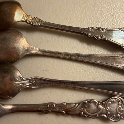 Silver & Silver Plate Spoon Collection
