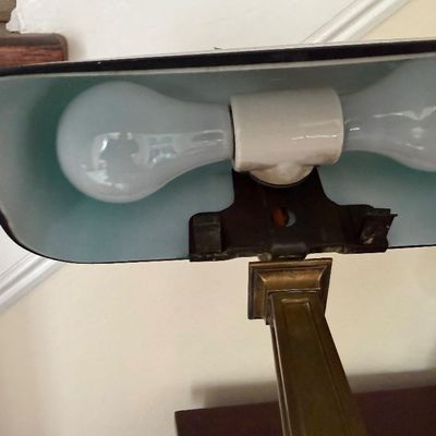 Antique/Vintage Bankers Lamp