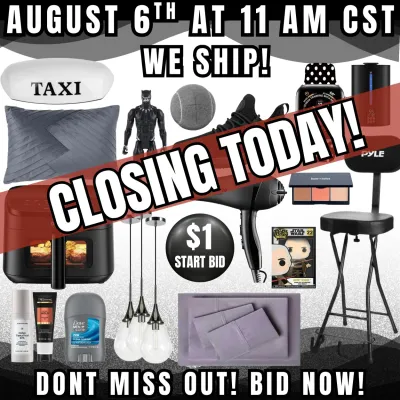 For more information and to place your bids, kindly visit us at https://garnetgazelle.hibid.com/ BID NOW!