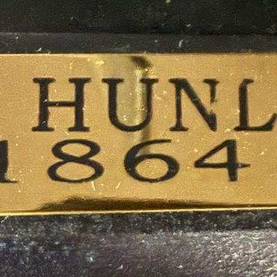 H.L. Hunley Submarine Model