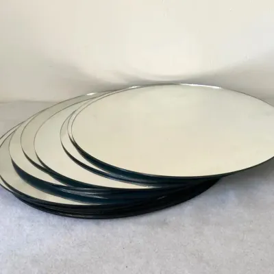 14” Round Centerpiece Mirrors, 15pcs