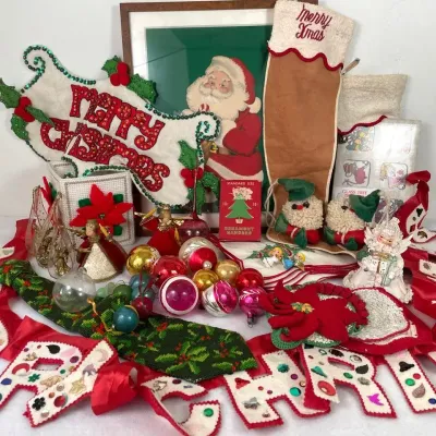 Vintage Christmas Decoration Collection 