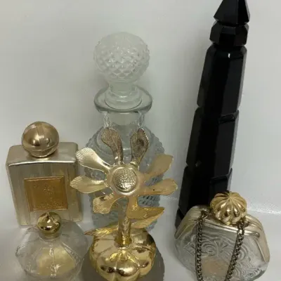 Assorted Avon Perfume Decanter Bottles