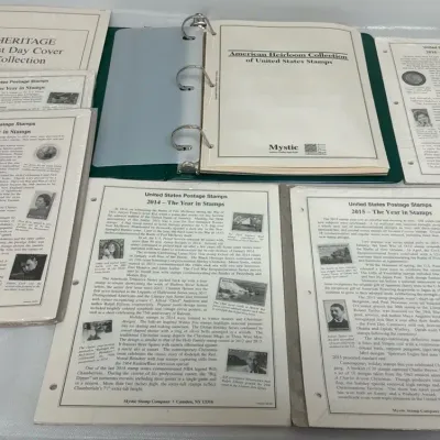 American Heirloom Collection Binder 2007-10 & 2012-16 Inserts