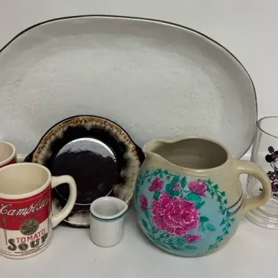 Hand Painted Pitcher & More!