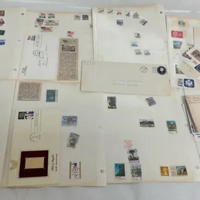 Assorted Stamps & Envelopes