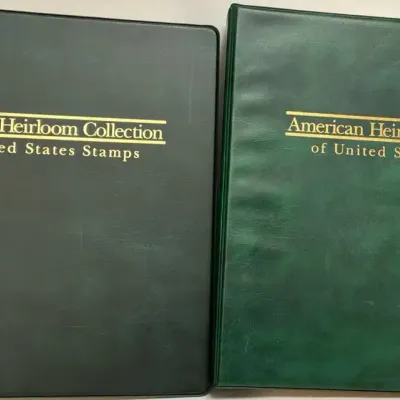 American Heirloom Collection US Stamps 1995-2000 & 2001-2008