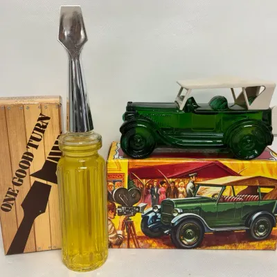 Vintage Avon Car Decanter & Screwdriver Decanter 