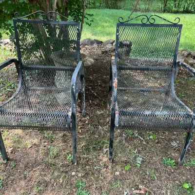 Wrought Iron Chairs