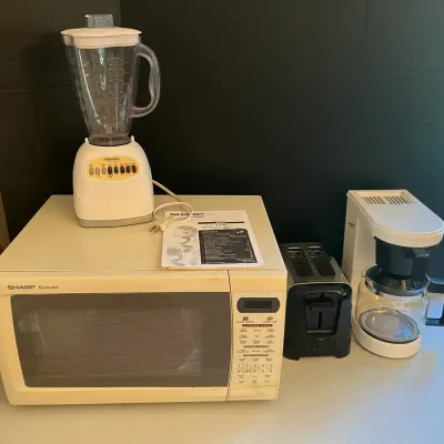 Sharp Microwave And Small Kitchen Appliances
