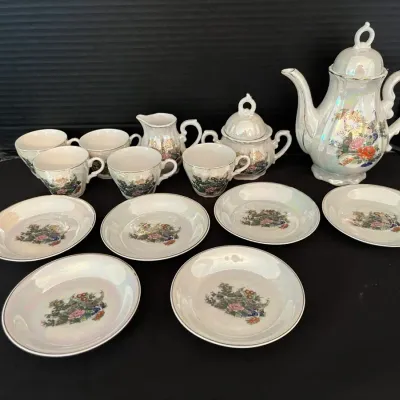 Luster Tea Set Made In Japan