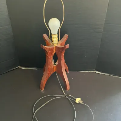 Wooden Table Lamp