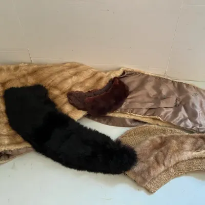 Fur Collars And Faux Fur Cape