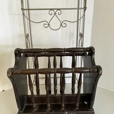 Magazine And Towel Rack