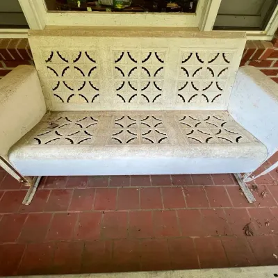 Vintage Pie Crust Glider