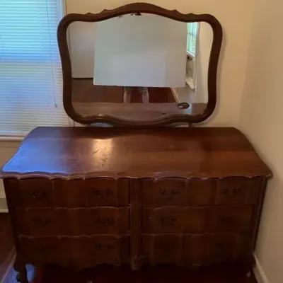 Vintage Wood Dresser