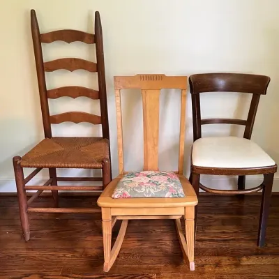 Ladder Back Chair, Rocking Chair And More