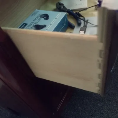 Pair of Matching Bassett Double Drawer Bedside Dressers