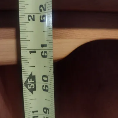 Solid Wood Mult Shelf Bookcase (No Contents)