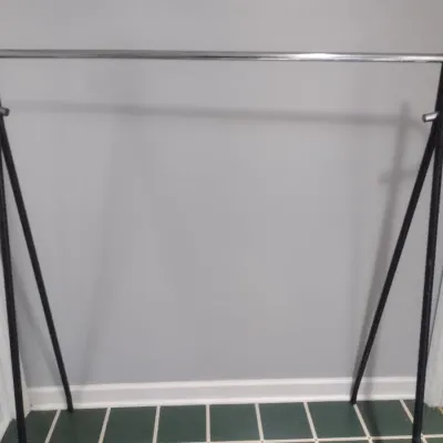 Metal Clothes Hanging Rack- Approx 59" Wide, 62 1/2" Tall
