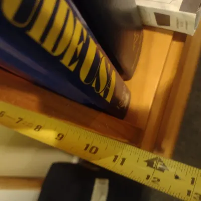 Solid Wood Mult Shelf Bookcase (No Contents)