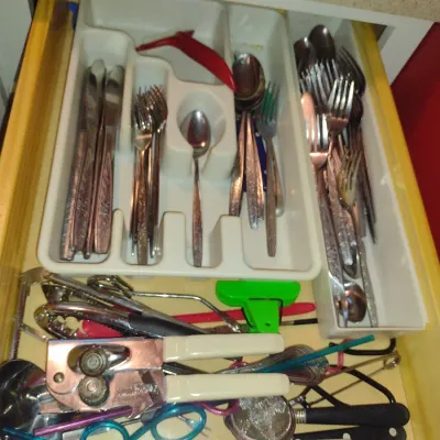 Collection of Kitchen Ware- Glassware, Small Appliances, Bakeware, Cutlery, etc.