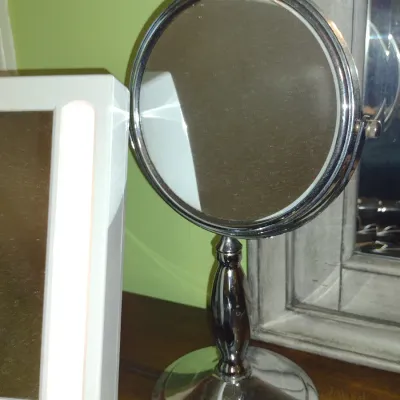 Collection of Beauty Appliances- Hair Dryer, Magnifying Mirror, Conair Lighted Cosmetic Mirror