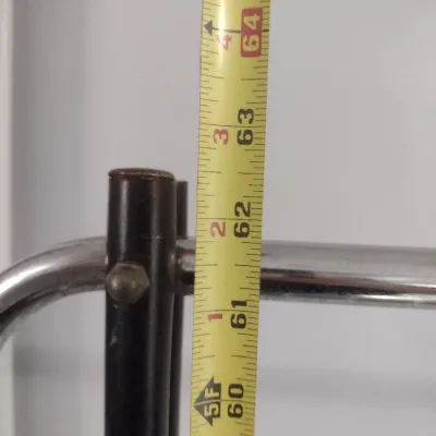 Metal Clothes Hanging Rack- Approx 59" Wide, 62 1/2" Tall