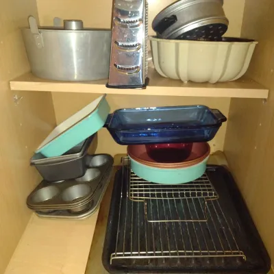 Collection of Kitchen Ware- Glassware, Small Appliances, Bakeware, Cutlery, etc.
