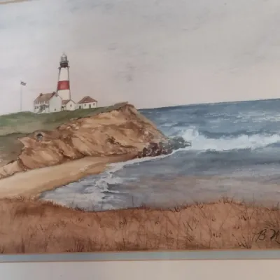 Framed Print of Lighthouse