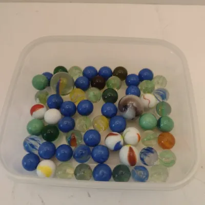 Collection of Glass Marbles