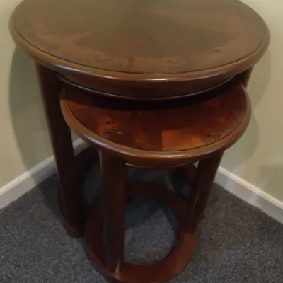 Mahogany Nesting Tables