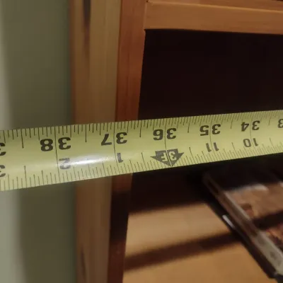 Solid Wood Mult Shelf Bookcase (No Contents)