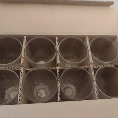 Libbey Drinking Glasses- 16 Count- 'Frost' Pattern- New in Box