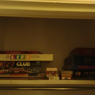 Collection of Board Games and Playing Cards