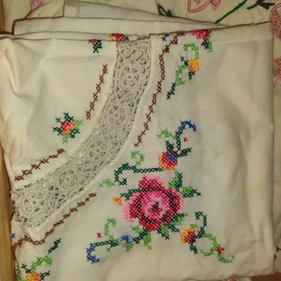 Collection of Table Linens, Linen Kitchen Towels, and Vintage Embroidered Linens