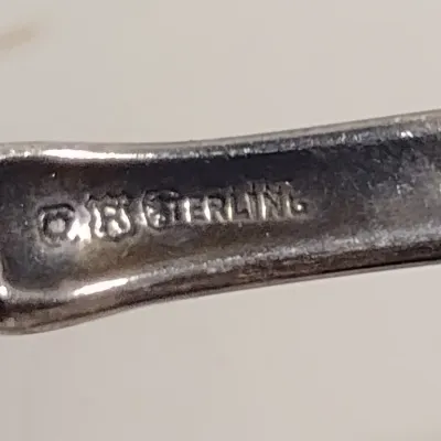 Sterling Silver Utensils- Ladle and Butter Spreader Approx Total Weight 57 Grams (#6)