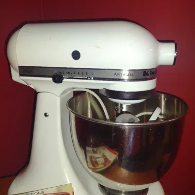 KitchenAid Artisan Stand Mixer- 325 Watt- Whisk, Paddle, Dough Hook, and Pouring Shield Included