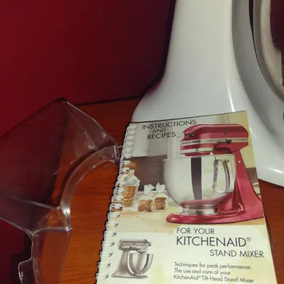 KitchenAid Artisan Stand Mixer- 325 Watt- Whisk, Paddle, Dough Hook, and Pouring Shield Included