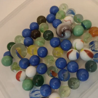 Collection of Glass Marbles
