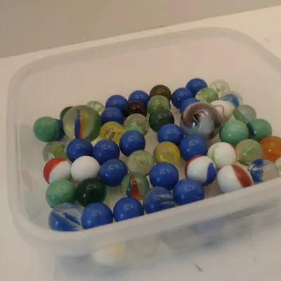 Collection of Glass Marbles