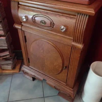 American Drew Mahogany Bedside Nightstand Choice B