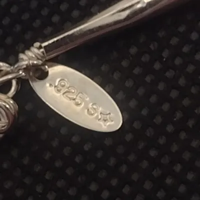 Sterling Silver Multi-Strand Necklace- Approx 24" Long, 14.1 Grams Total Weight (#5)