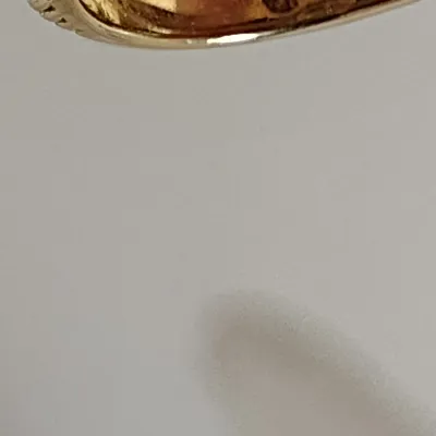 Gold Toned Sterling Silver and Multi Gemstone Ring and Earrings- Ring Size 6 (#8)