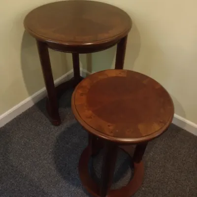 Mahogany Nesting Tables