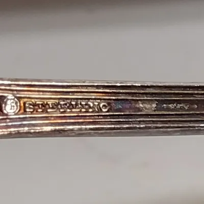 Sterling Silver Utensils- Ladle and Butter Spreader Approx Total Weight 57 Grams (#6)