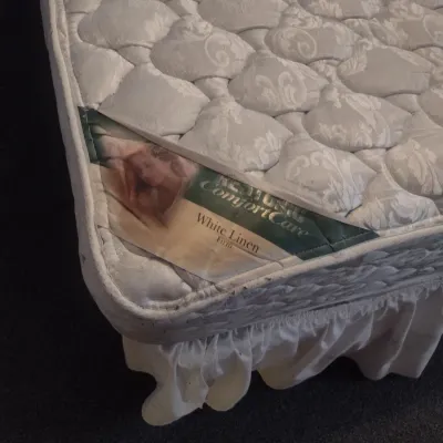 Queen/Full Bed Frame with Mattress Set
