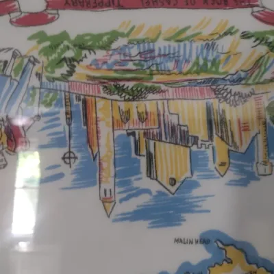Large Framed Story Map of Ireland