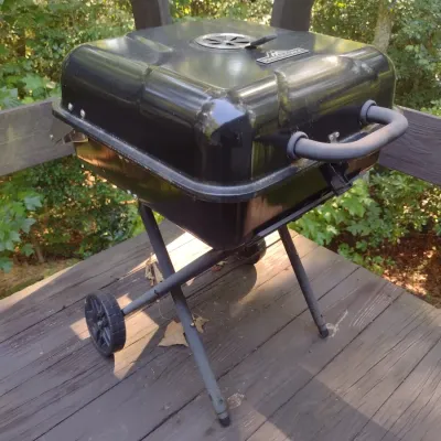 Master Forge Portable Charcoal Grill- Approx 19" Square