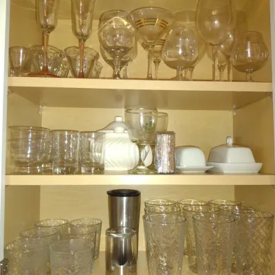 Collection of Kitchen Ware- Glassware, Small Appliances, Bakeware, Cutlery, etc.